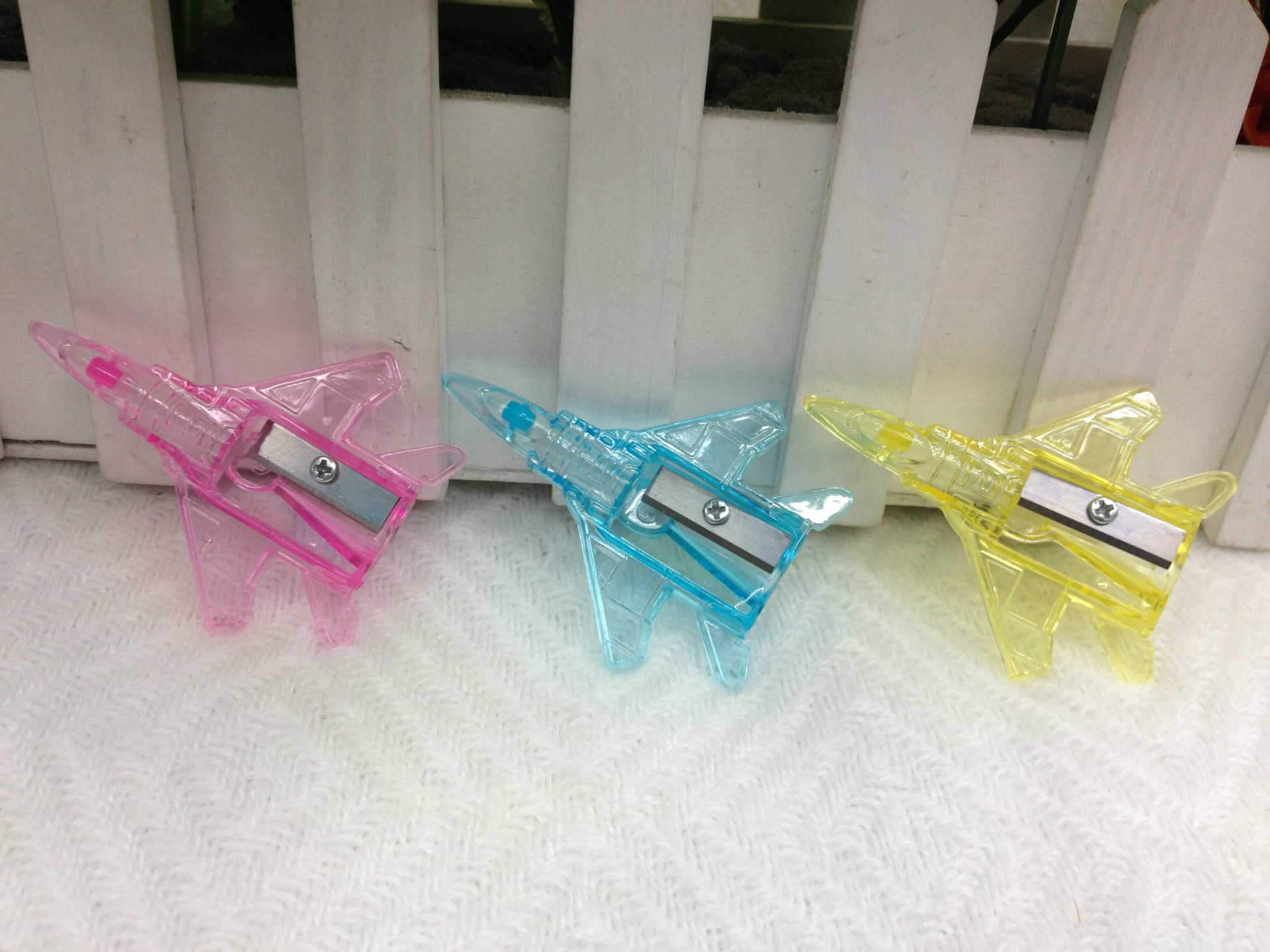 Aircraft sharpener cartoon sharpener pencil sharpener model aircraft sharpener