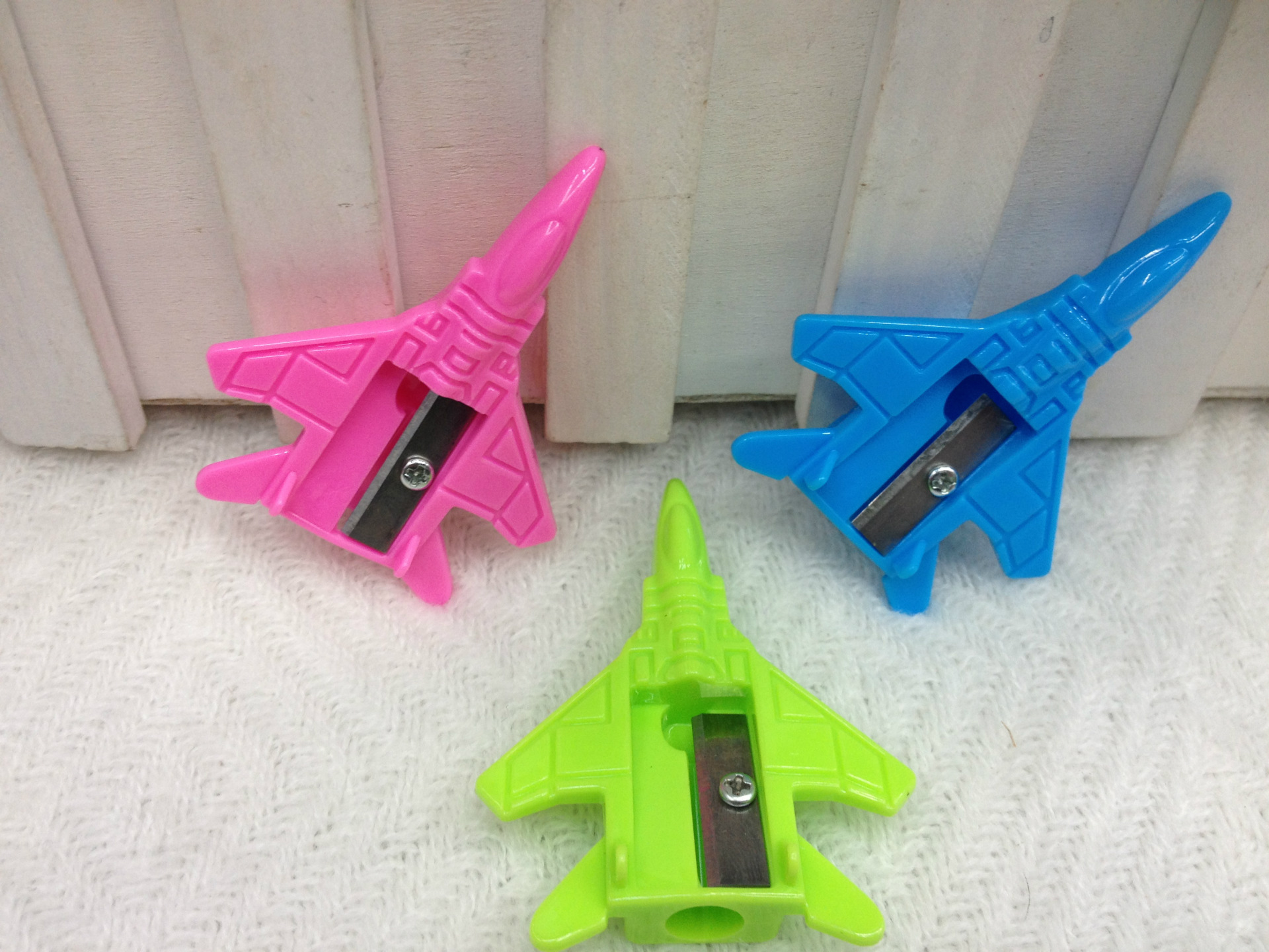 Aircraft sharpener cartoon sharpener pencil sharpener model aircraft sharpener