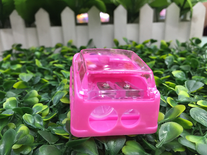 Auto style pencil sharpener double hole cuddly pencil sharpener shaver wholesale Auto style pencil sharpener double hole cuddly pencil sharpener shaver wholesale