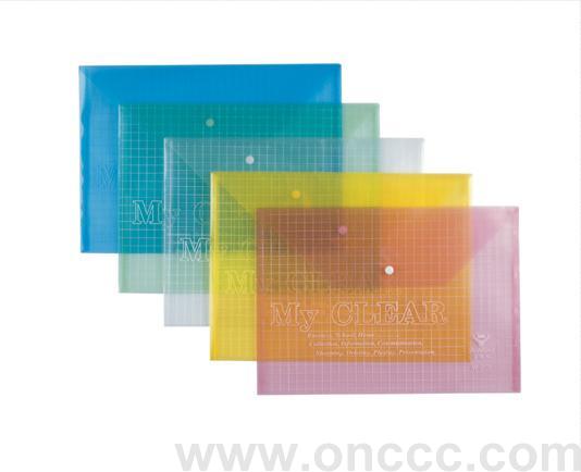 209FC6 disposable snap buttons bags bag transparent information paper bags