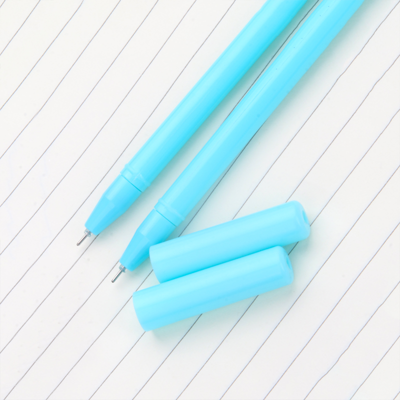 Japanese and Korean Creative Cartoon Rocket Boy Penalty Pen Twin Pen Student Creativity Gel Pen Wholesale Penalty Pen Wholesale