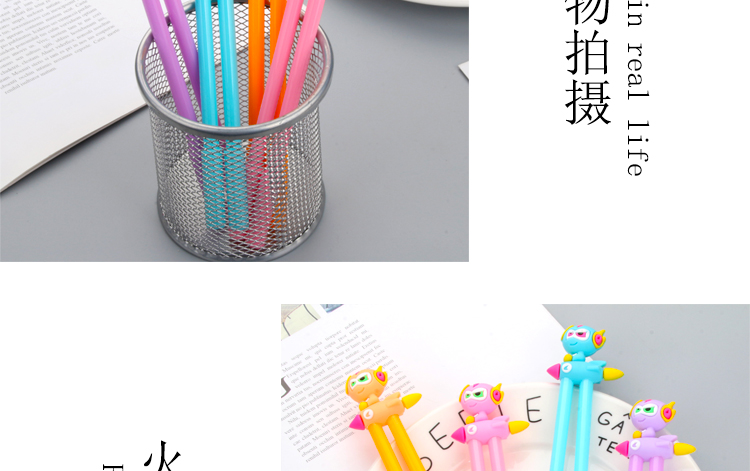 Japanese and Korean Creative Cartoon Rocket Boy Penalty Pen Twin Pen Student Creativity Gel Pen Wholesale Penalty Pen Wholesale Japanese and Korean Creative Cartoon Rocket Boy Penalty Pen Twin Pen Student Creativity Gel Pen Wholesale Penalty Pen Wholesale