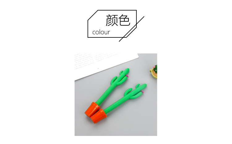 Japanese and Korean Creative New Realistic Cactus Gel Pen Student Learning Office Supplies Black Gel Pen Pen Wholesale Japanese and Korean Creative New Realistic Cactus Gel Pen Student Learning Office Supplies Black Gel Pen Pen Wholesale