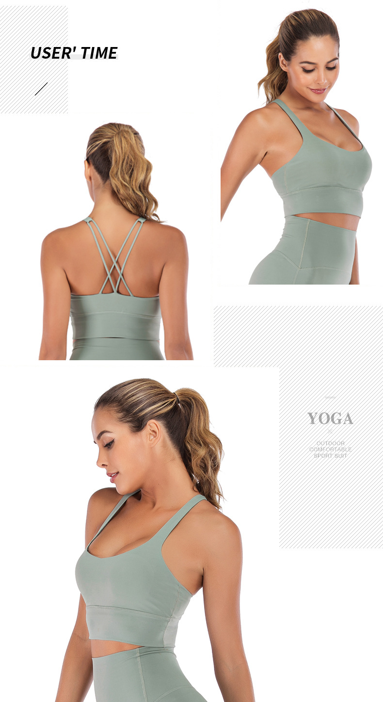 2019 New Beauty Back Exercise Underwear Women's Push up and Anti-Sagging Running Workout Bra Wireless Yoga Bra 2019 New Beauty Back Exercise Underwear Women's Push up and Anti-Sagging Running Workout Bra Wireless Yoga Bra