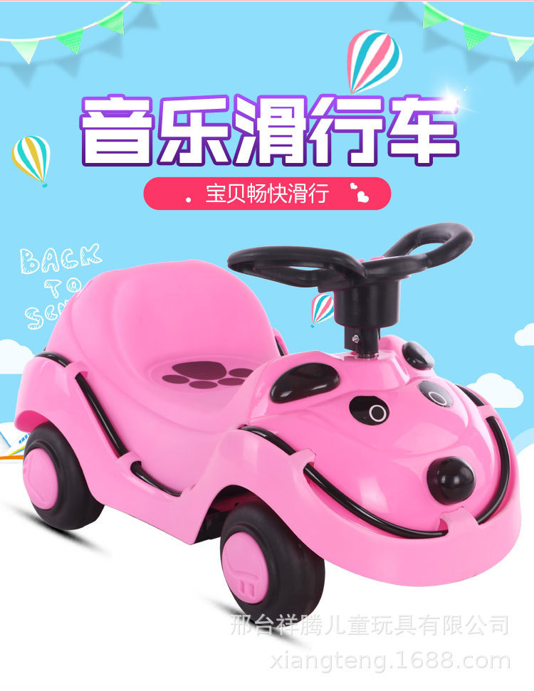 Children's Sliding Walker Push-up Music Luminous Novel Leisure Stall Swing Car Luge Balance Toy Car Children's Sliding Walker Push-up Music Luminous Novel Leisure Stall Swing Car Luge Balance Toy Car