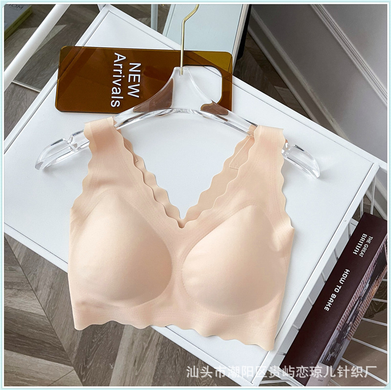 Ubar Ouyang Nana Same Cloud Underwear Women's Push up and Anti-Sagging Seamless Beautiful Back Big Chest Small Sports Bra Ubar Ouyang Nana Same Cloud Underwear Women's Push up and Anti-Sagging Seamless Beautiful Back Big Chest Small Sports Bra