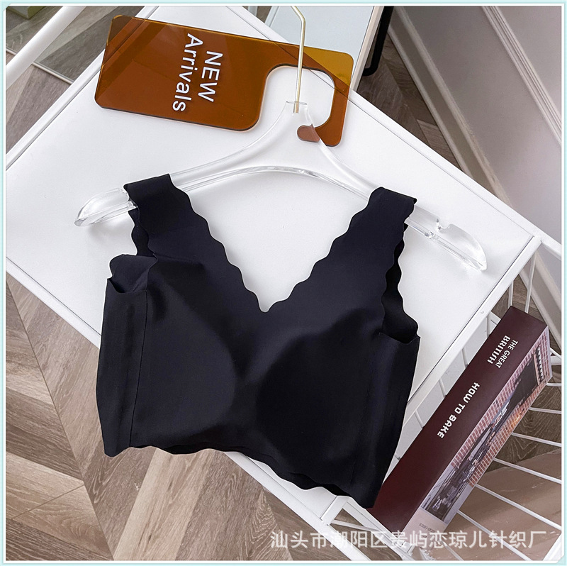 Ubar Ouyang Nana Same Cloud Underwear Women's Push up and Anti-Sagging Seamless Beautiful Back Big Chest Small Sports Bra Ubar Ouyang Nana Same Cloud Underwear Women's Push up and Anti-Sagging Seamless Beautiful Back Big Chest Small Sports Bra