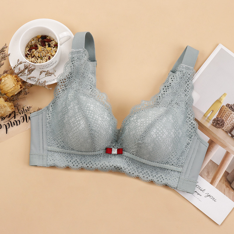 Autumn and Winter New Breast Holding Baby Muscle Cotton Adjustable Bra Top Thin Bottom Thick Vest Type Push up Comfort Bra