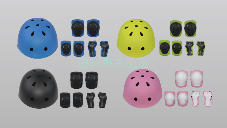 Protective Gear Balance Bike (for Kids) Helmet Skating Skateboard Protective Clothing Suit Seven Piece Set Custom Logo Protective Gear Balance Bike (for Kids) Helmet Skating Skateboard Protective Clothing Suit Seven Piece Set Custom Logo