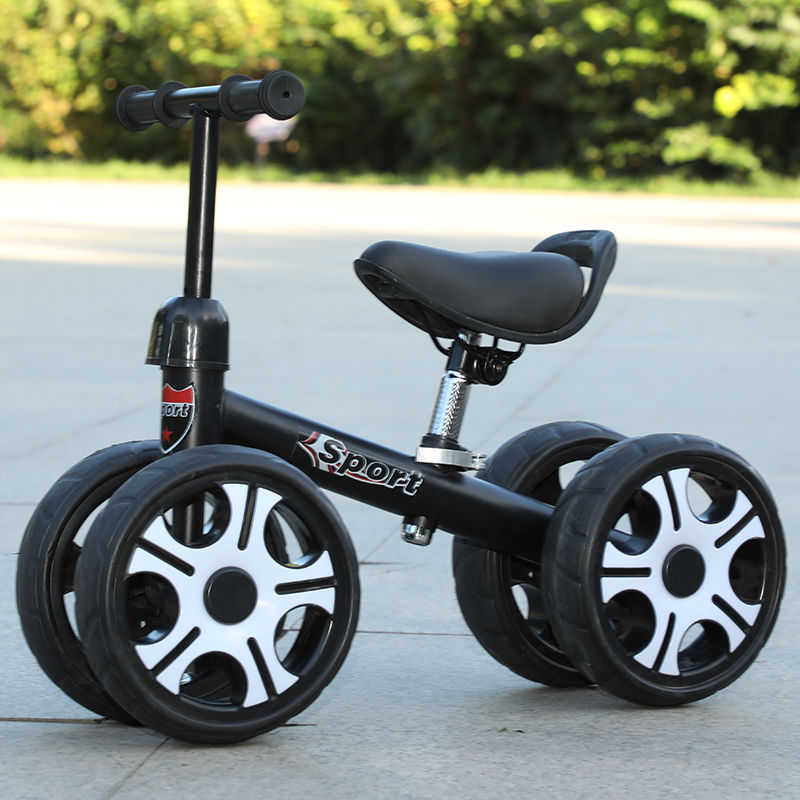 Children's Four-Wheel Scooter Balance Car No Pedal 1-3 Years Old Infant Sliding Scooter Bicycle Luge Children's Four-Wheel Scooter Balance Car No Pedal 1-3 Years Old Infant Sliding Scooter Bicycle Luge