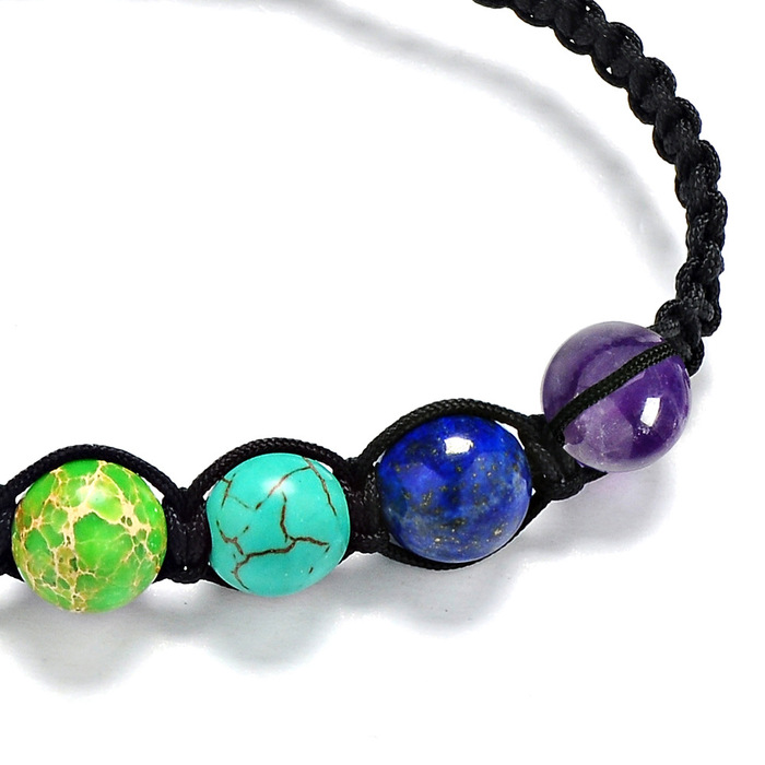8mm rainbow prayer Bracelet 7 Chakra Stone Bracelet balance Reiki treatment 8mm rainbow prayer Bracelet 7 Chakra Stone Bracelet balance Reiki treatment