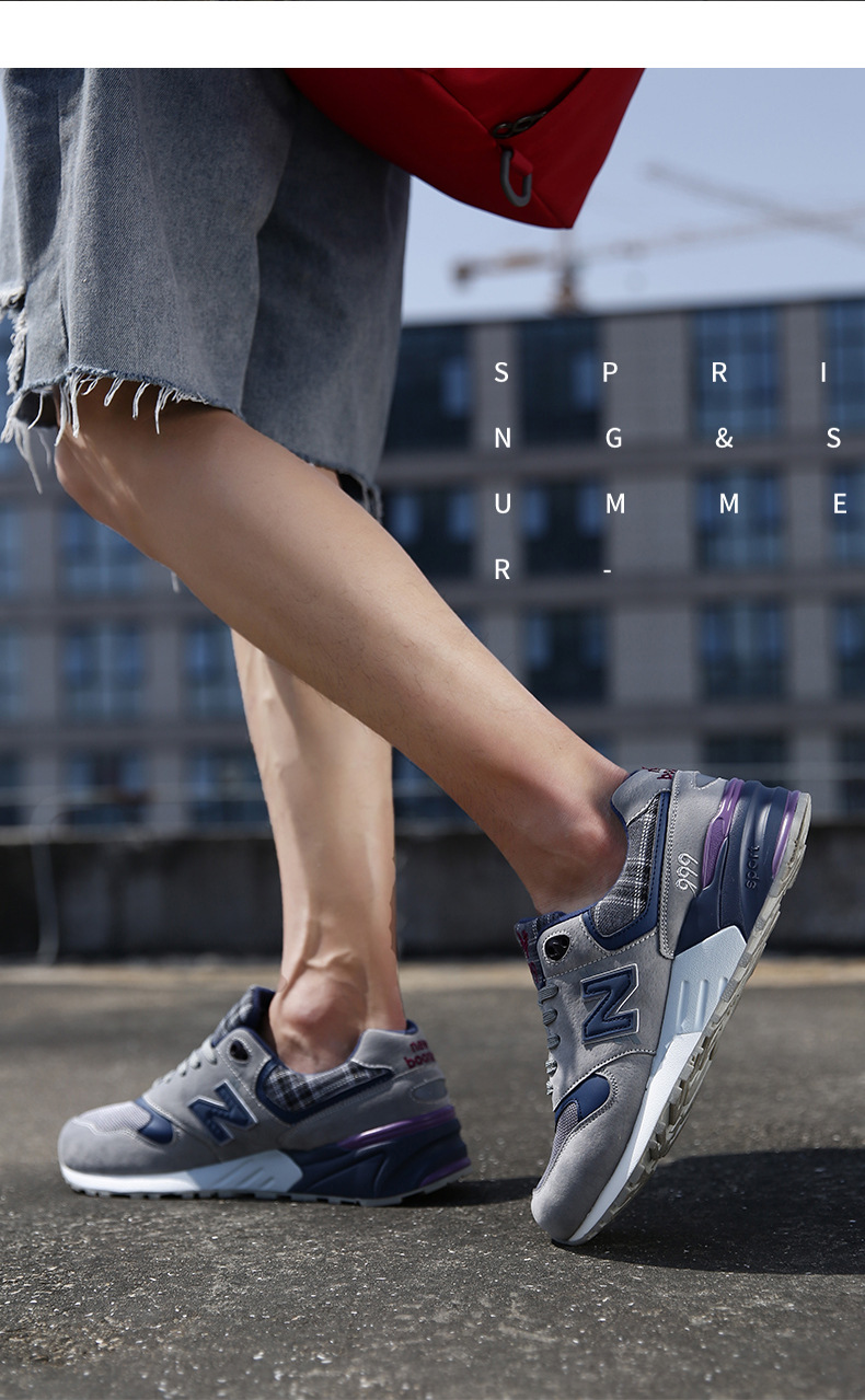 New Bailun Shoes Men's Limited Company Nbeia Men's Sneakers Casual Shoes Women's Running Shoes Korean Fashion New Balance Shoes