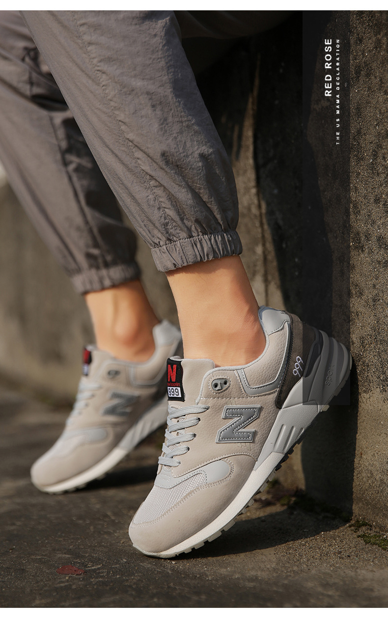New Bailun Shoes Men's Limited Company Nbeia Men's Sneakers Casual Shoes Women's Running Shoes Korean Fashion New Balance Shoes