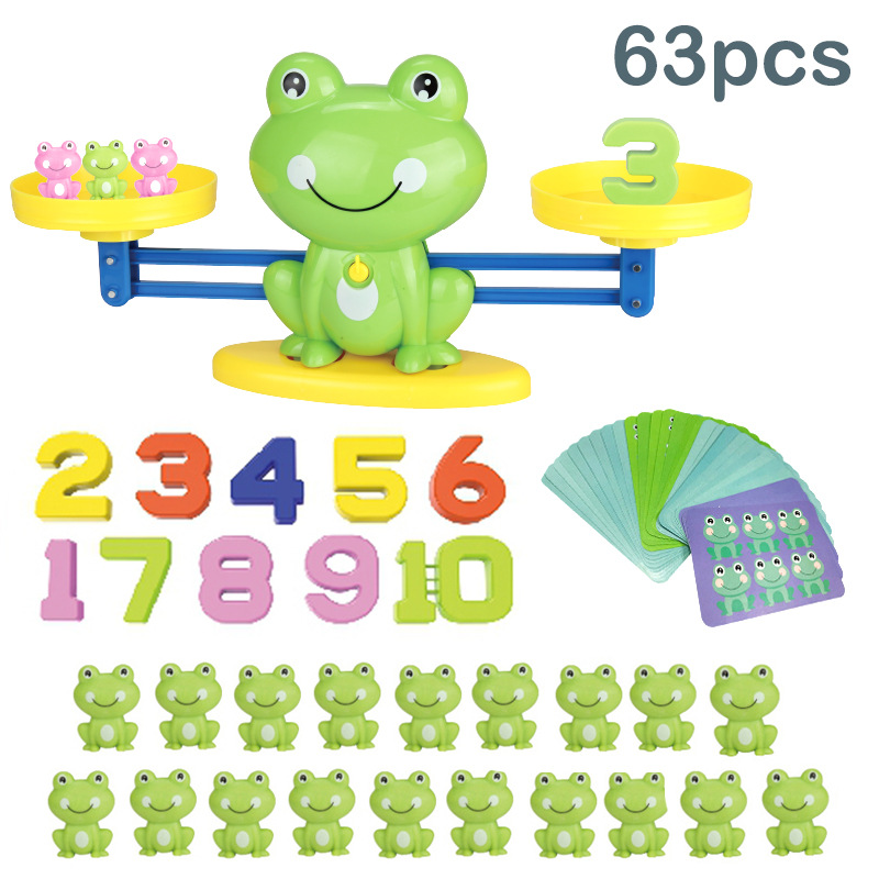 Cross-Border Digital Frog Balance Parent-Child Interaction Digital Addition and Subtraction Balance Balance Cat Children Early Education Educational Toys Cross-Border Digital Frog Balance Parent-Child Interaction Digital Addition and Subtraction Balance Balance Cat Children Early Education Educational Toys
