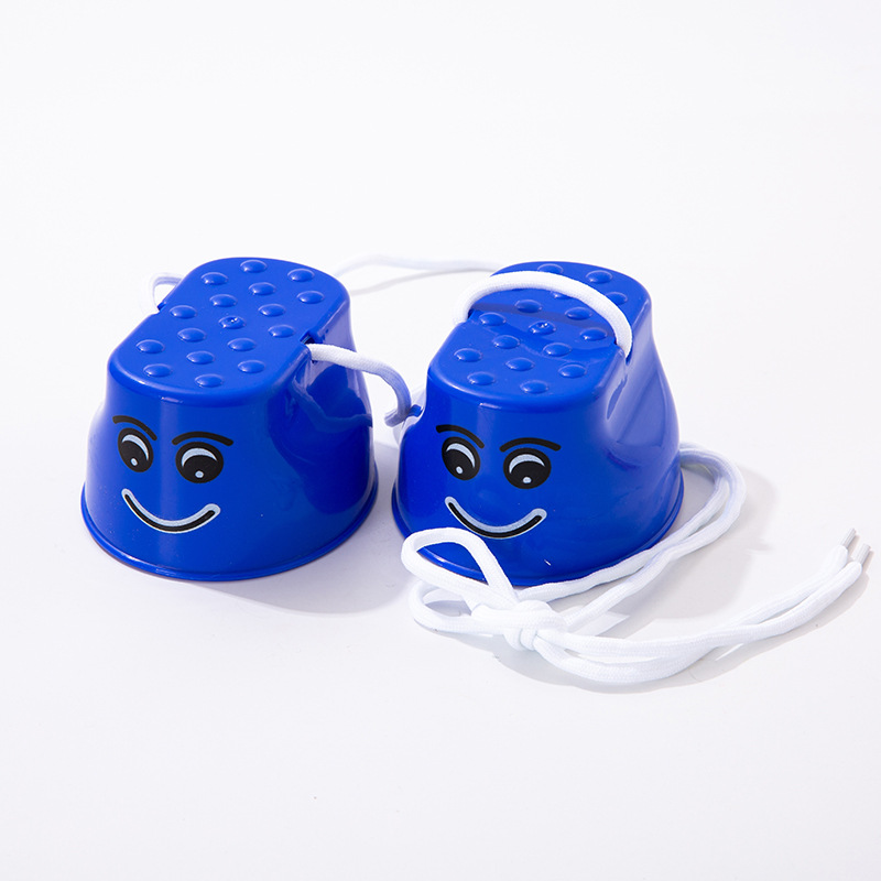 Children's Stilts Thickened Plastic Smiley Face Kindergarten Walking on Stilts Outdoor Sports Balance Sensory Training Equipment Toys Children's Stilts Thickened Plastic Smiley Face Kindergarten Walking on Stilts Outdoor Sports Balance Sensory Training Equipment Toys