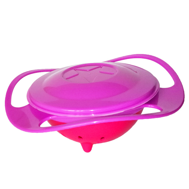 Rotating Bowl UFO Bowl 360 Degrees Rotating Anti-Sprinkling Balance Bowl No Sprinkling Bowl Rotating Bowl UFO Bowl 360 Degrees Rotating Anti-Sprinkling Balance Bowl No Sprinkling Bowl