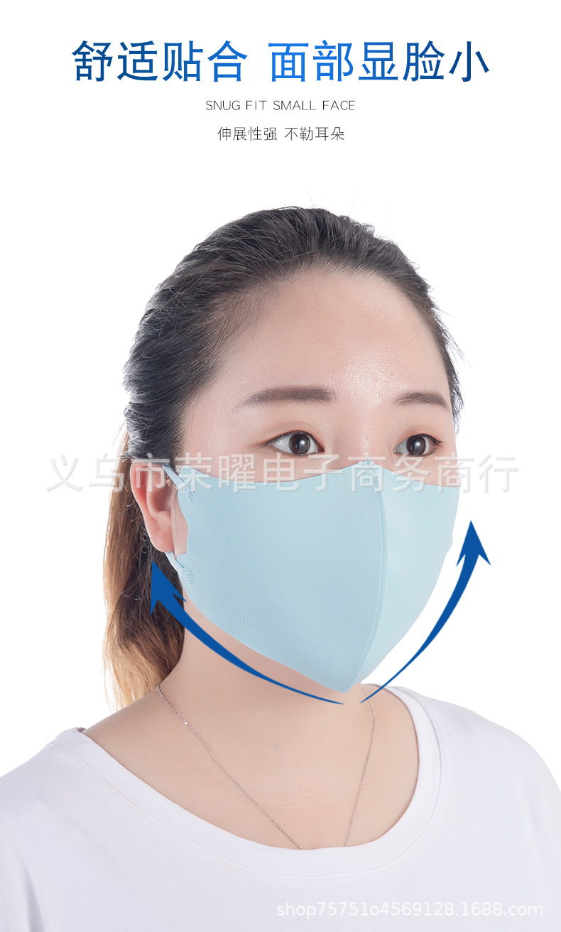 Star ice silk cotton face mask washable face Mask Summer thin breathable dust and radiant manufacturers direct Star ice silk cotton face mask washable face Mask Summer thin breathable dust and radiant manufacturers direct