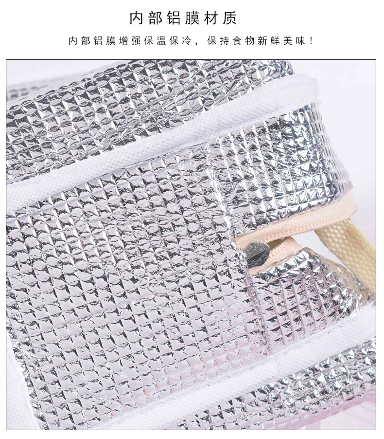 Cartoon bag Oxford waterproof lunch box bag ice pack picnic bag lunch bag insulate bag