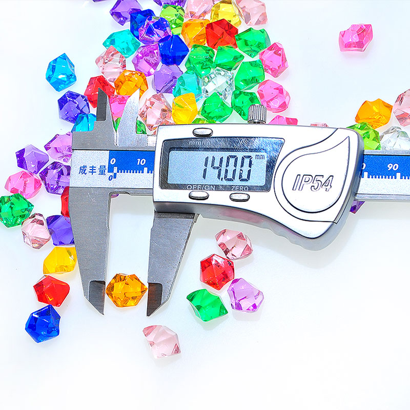 Factory Direct 14mm Acrylic Gravel Head Ice Cube Colorful Crystal Gem PS Plastic Artificial Simulation Scattered Beads Factory Direct 14mm Acrylic Gravel Head Ice Cube Colorful Crystal Gem PS Plastic Artificial Simulation Scattered Beads