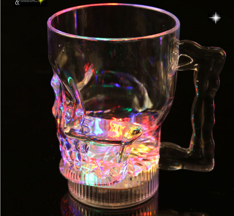 Water Sensing Skull Cup Pouring Water and Bright Luminous Cup Colorful Acrylic Luminous Water Cup New Teqi Toy Water Sensing Skull Cup Pouring Water and Bright Luminous Cup Colorful Acrylic Luminous Water Cup New Teqi Toy