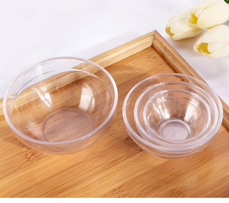Acrylic Essential Oil Bowl No 3 Transparent Small Bowl for Beauty Salons Mask Conditioning Bowl No 4 Spa Bowl Tool Set Acrylic Essential Oil Bowl No 3 Transparent Small Bowl for Beauty Salons Mask Conditioning Bowl No 4 Spa Bowl Tool Set