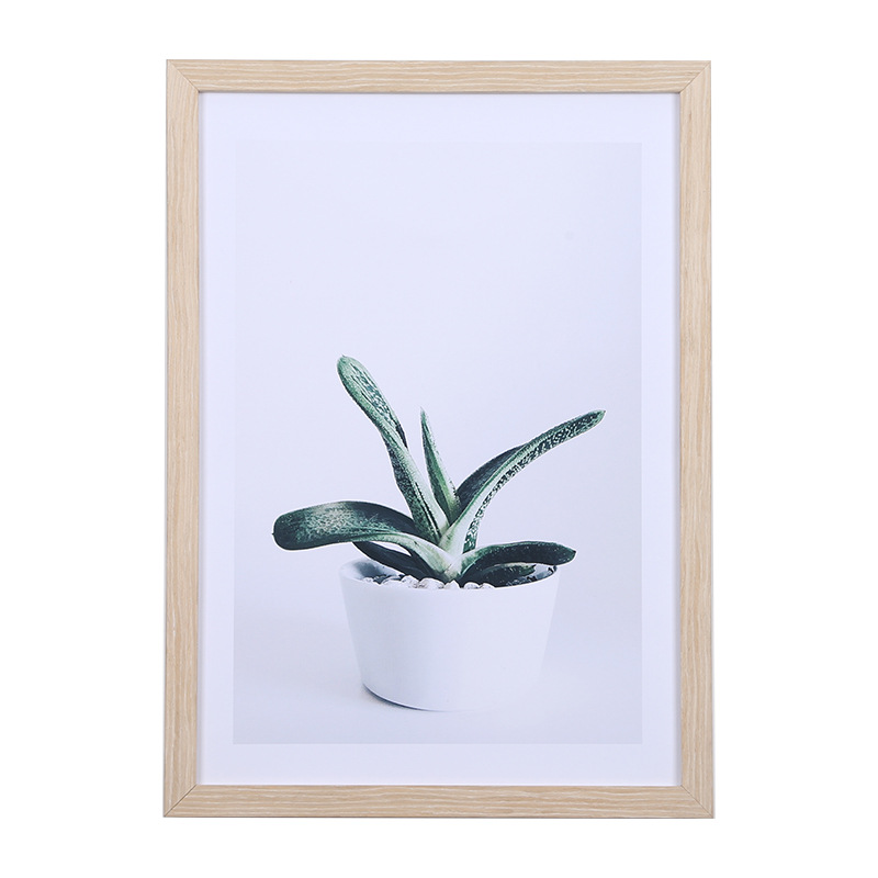 Large Size Wood Color Photo Frame Full Open 2 Open Picture Frame Wooden Strip Assembled by Yourself 36 Inch 60*90