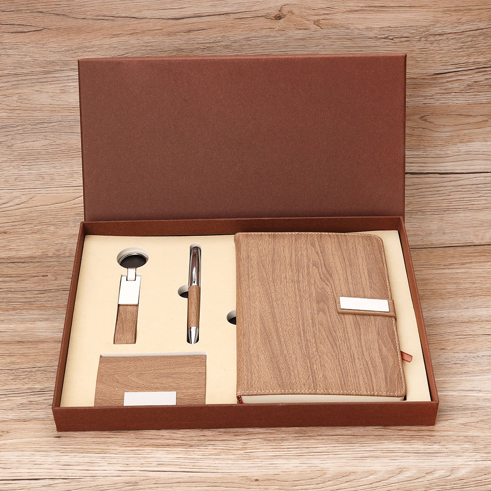 Key Chain Set Business Card Case Gift Practical School Company Business Activities Gift Notebook Gift Set Key Chain Set Business Card Case Gift Practical School Company Business Activities Gift Notebook Gift Set