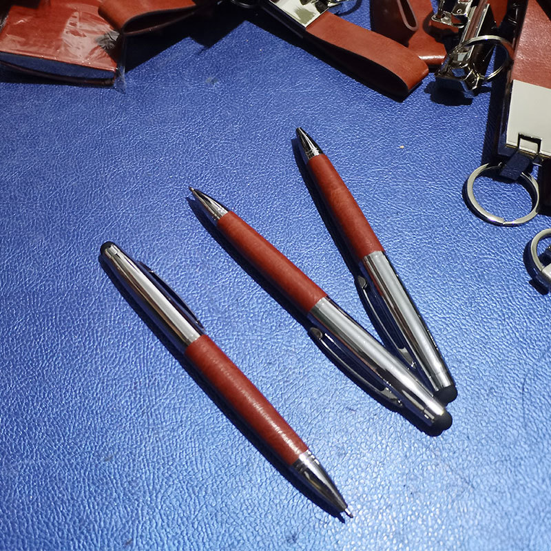 Notebook Pack Business Card Case Keychain Leather Pen Notepad Enterprise Event Gift Notebook Gift Set
