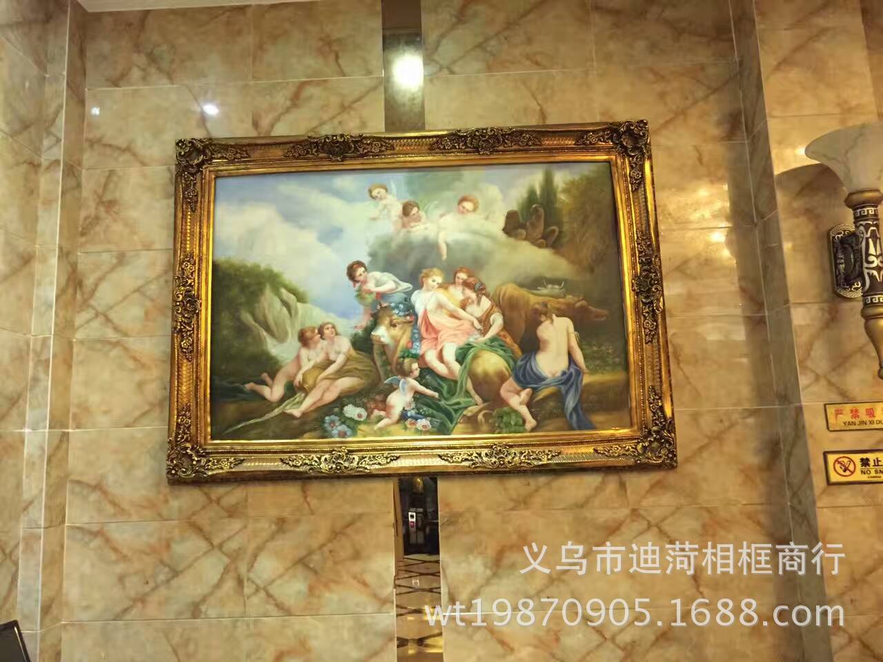 European-Style Canvas Frame Large Wedding Wedding Props Carved Vintage Photo Studio Background KTV Decorative Wall-Mounted Photo Frame Resin European-Style Canvas Frame Large Wedding Wedding Props Carved Vintage Photo Studio Background KTV Decorative Wall-Mounted Photo Frame Resin