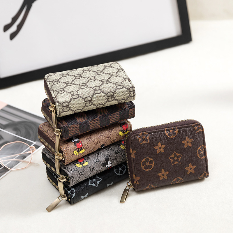 Card Holder Women's Small Cute Multiple Card Slots Large Capacity Card Holder Expanding Card Holder Card Holder Card Case Credit Card Holder