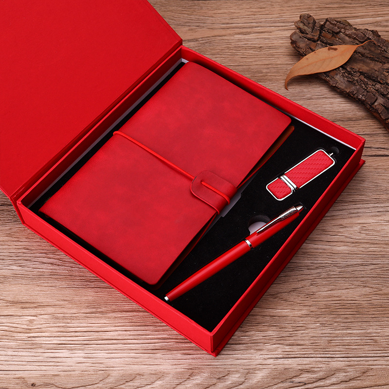 Notebook Pack Business Card Case Gift Keychain Gift Practical Company Business Activity U Disk Gift Set Notebook Pack Business Card Case Gift Keychain Gift Practical Company Business Activity U Disk Gift Set