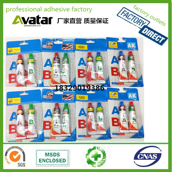 ALLURE 9905 9904 MAXI FIX AKFIX ARS syringe AB glue needle AB glue Epoxy syringe AB glue adhesive with factory wholesale