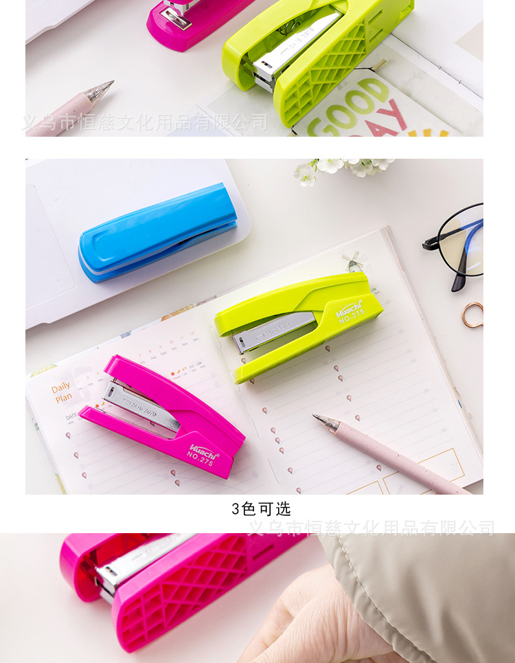 Manufacturers wholesale hand-held large stapler office stationery supplies metal work - saving stapler activity gifts Manufacturers wholesale hand-held large stapler office stationery supplies metal work - saving stapler activity gifts