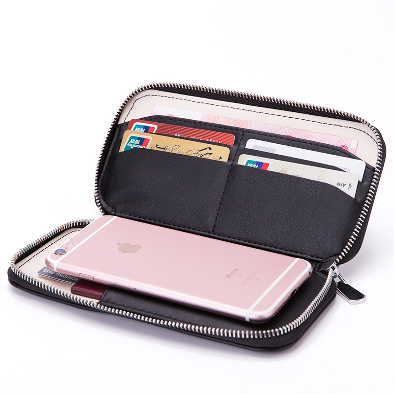 New cross-border wallet card case anti-degaussing RFID passport New cross-border wallet card case anti-degaussing RFID passport