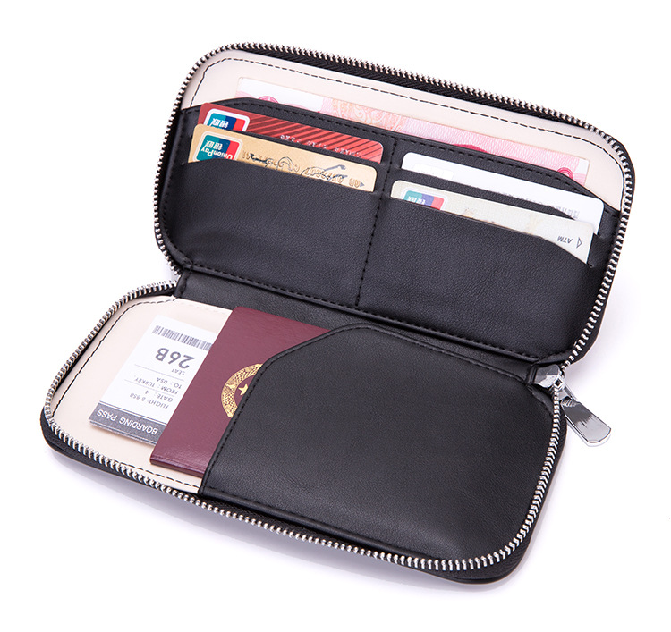 New cross-border wallet card case anti-degaussing RFID passport New cross-border wallet card case anti-degaussing RFID passport