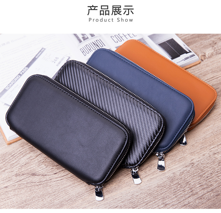 New cross-border wallet card case anti-degaussing RFID passport New cross-border wallet card case anti-degaussing RFID passport
