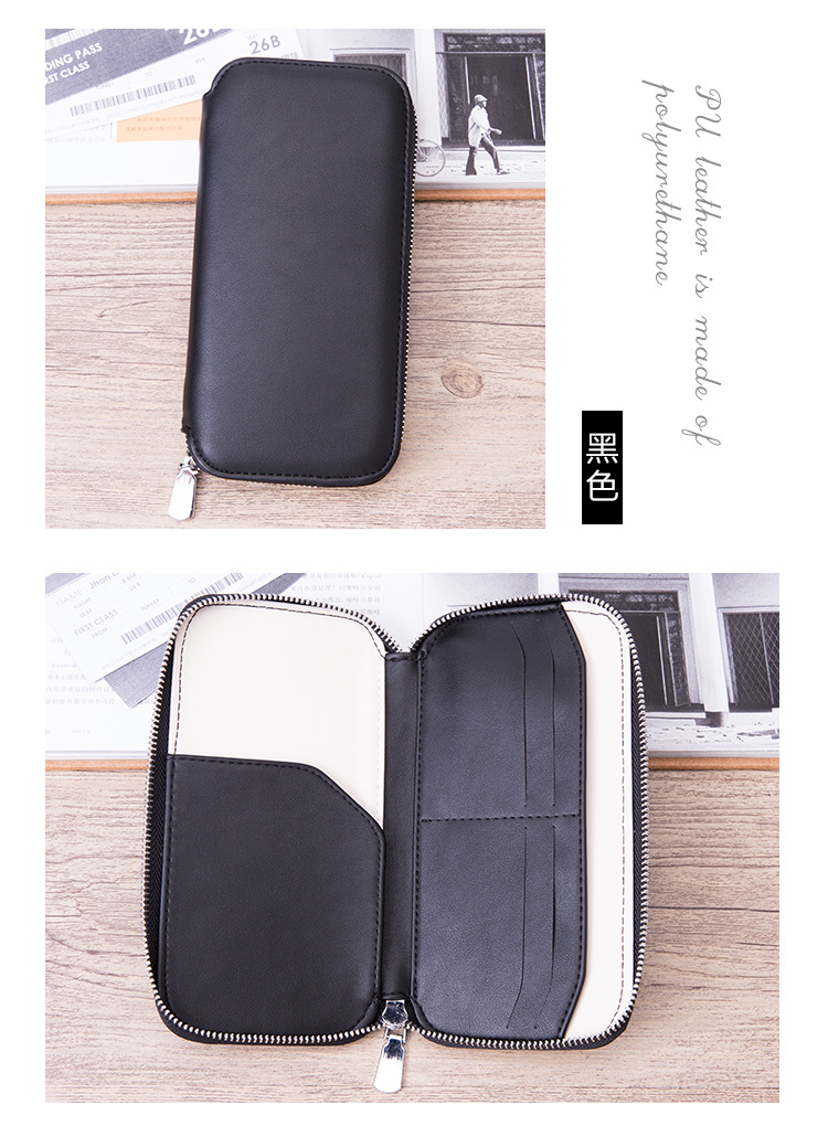 New cross-border wallet card case anti-degaussing RFID passport New cross-border wallet card case anti-degaussing RFID passport