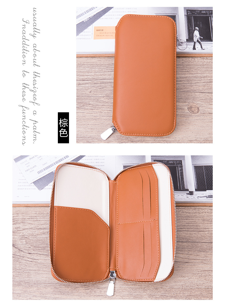 New cross-border wallet card case anti-degaussing RFID passport New cross-border wallet card case anti-degaussing RFID passport