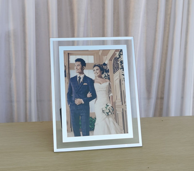 Bilateral A4 certificate frame glass crystal photo frame 6-inch 7-inch 8-inch 10 wedding dress decoration scenic spot travel LOGO customization Bilateral A4 certificate frame glass crystal photo frame 6-inch 7-inch 8-inch 10 wedding dress decoration scenic spot travel LOGO customization