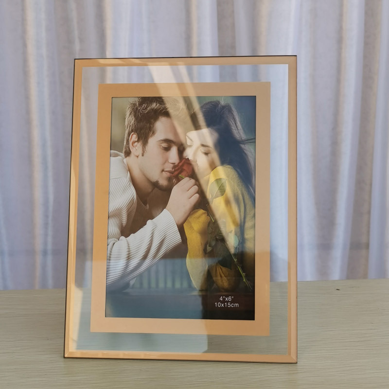 Bilateral A4 certificate frame glass crystal photo frame 6-inch 7-inch 8-inch 10 wedding dress decoration scenic spot travel LOGO customization Bilateral A4 certificate frame glass crystal photo frame 6-inch 7-inch 8-inch 10 wedding dress decoration scenic spot travel LOGO customization