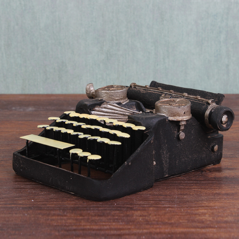 ZAKKA grocery home decor craft furnishings used to make dirty craft typewriters photography props