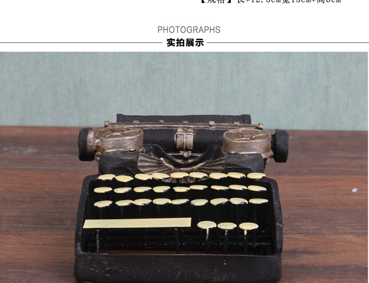 ZAKKA grocery home decor craft furnishings used to make dirty craft typewriters photography props ZAKKA grocery home decor craft furnishings used to make dirty craft typewriters photography props