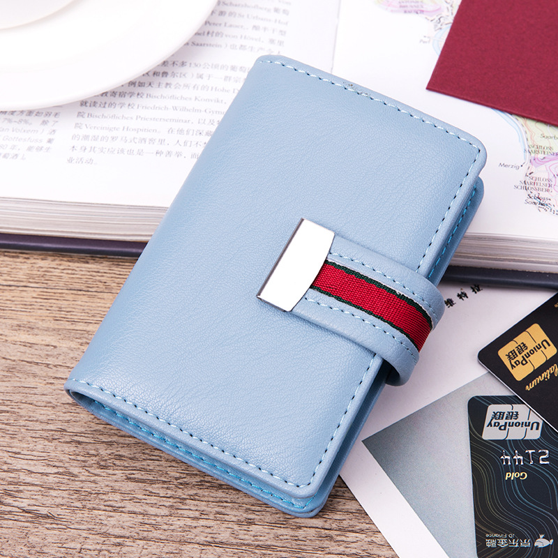 Popular 28-Bit Card Holder Fashion Ladies Card Holder Business Bank Card Package Card Case
