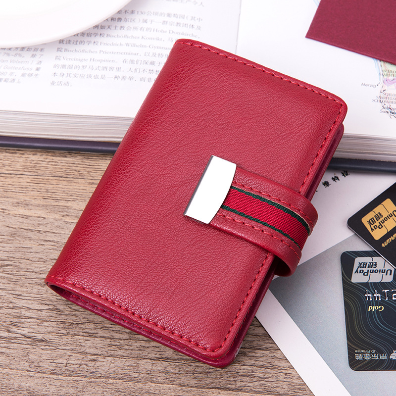Popular 28-Bit Card Holder Fashion Ladies Card Holder Business Bank Card Package Card Case