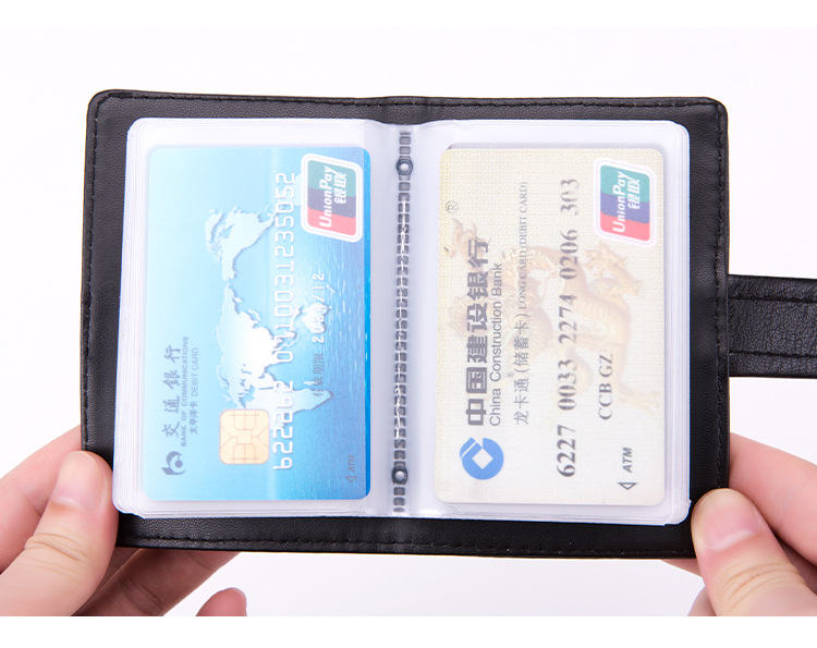 Popular 28-Bit Card Holder Fashion Ladies Card Holder Business Bank Card Package Card Case Popular 28-Bit Card Holder Fashion Ladies Card Holder Business Bank Card Package Card Case