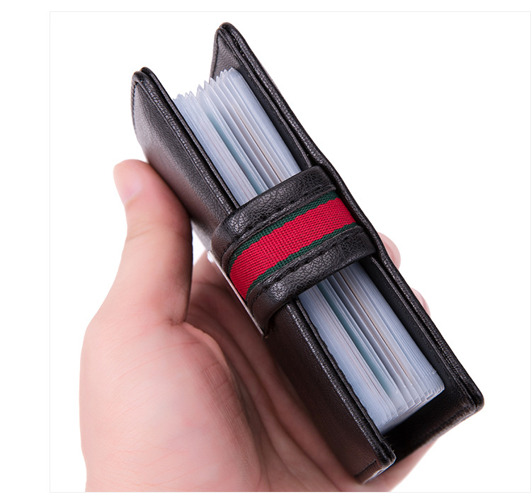 Popular 28-Bit Card Holder Fashion Ladies Card Holder Business Bank Card Package Card Case Popular 28-Bit Card Holder Fashion Ladies Card Holder Business Bank Card Package Card Case