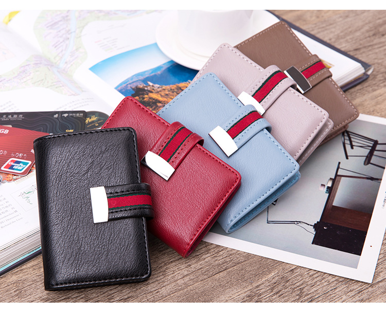 Popular 28-Bit Card Holder Fashion Ladies Card Holder Business Bank Card Package Card Case Popular 28-Bit Card Holder Fashion Ladies Card Holder Business Bank Card Package Card Case