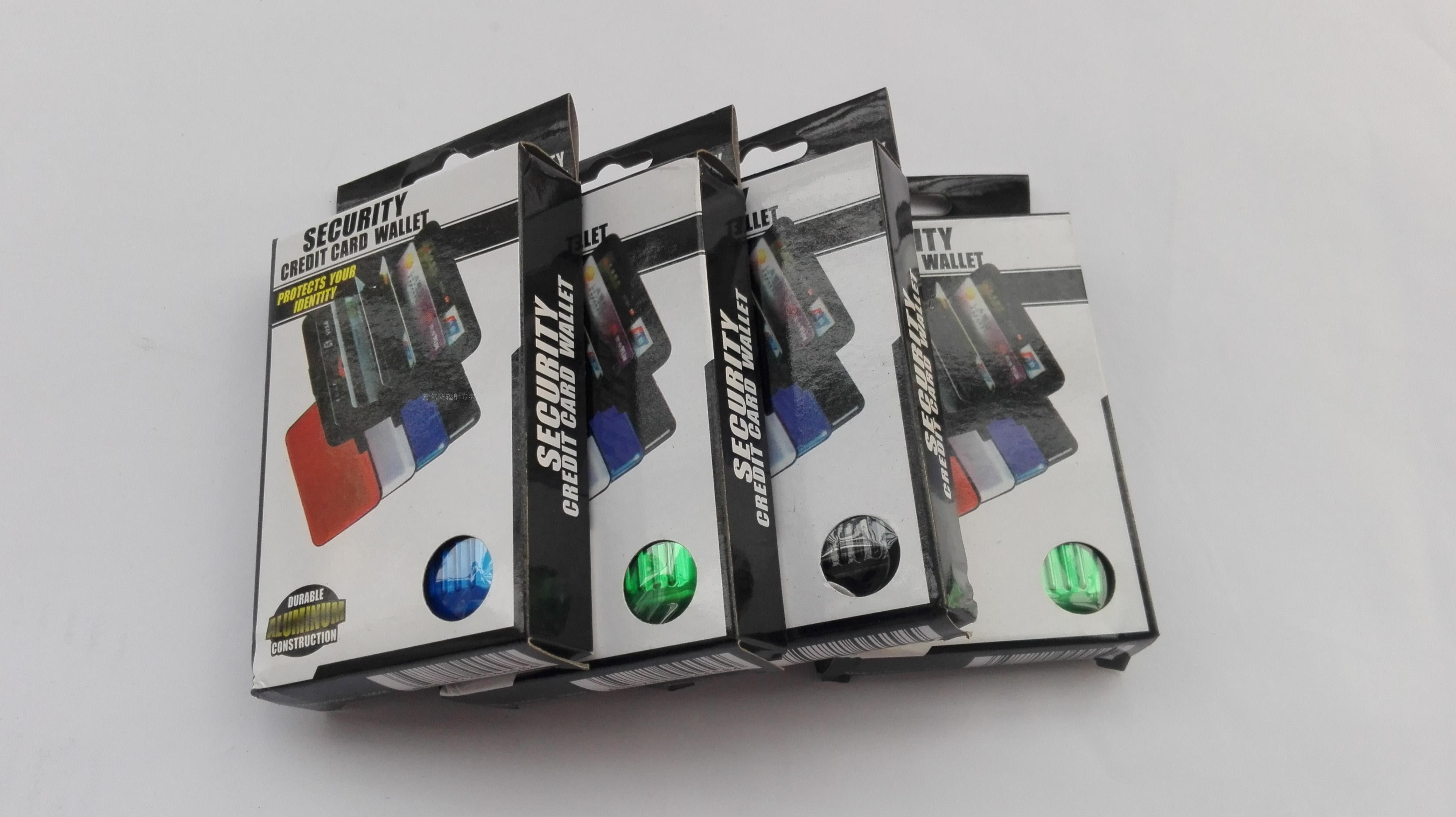 Card case card packet card clip card credit card packet rfid information anti-theft anti-scanning anti-demagnetization