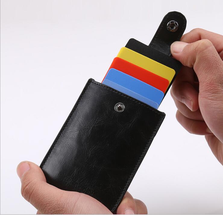 Lightweight ultra-thin credit card case, wallet and dual-use anti-magnetic card case