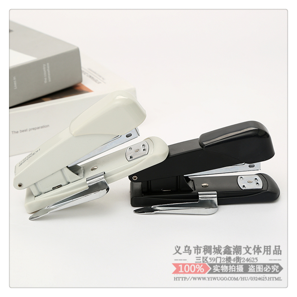 Office Supplies Labor-Saving Thickened Medium Size Stapler Stitching Needle Multi-Functional Student Portable Stationery Large Size Stapler